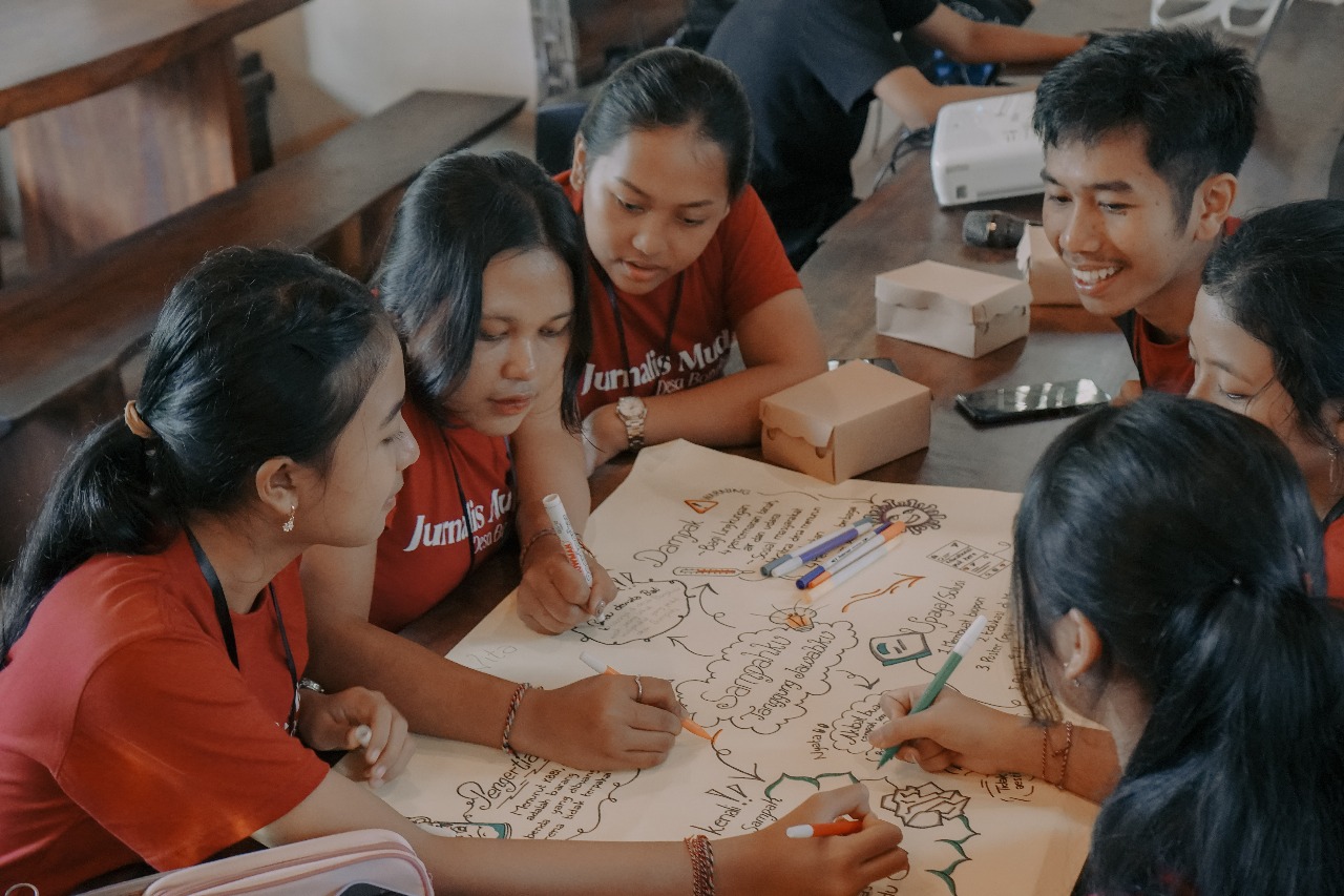 Empowering The Young Generation, KIM Bongkasa Held Jurnalis Muda Desa 2025